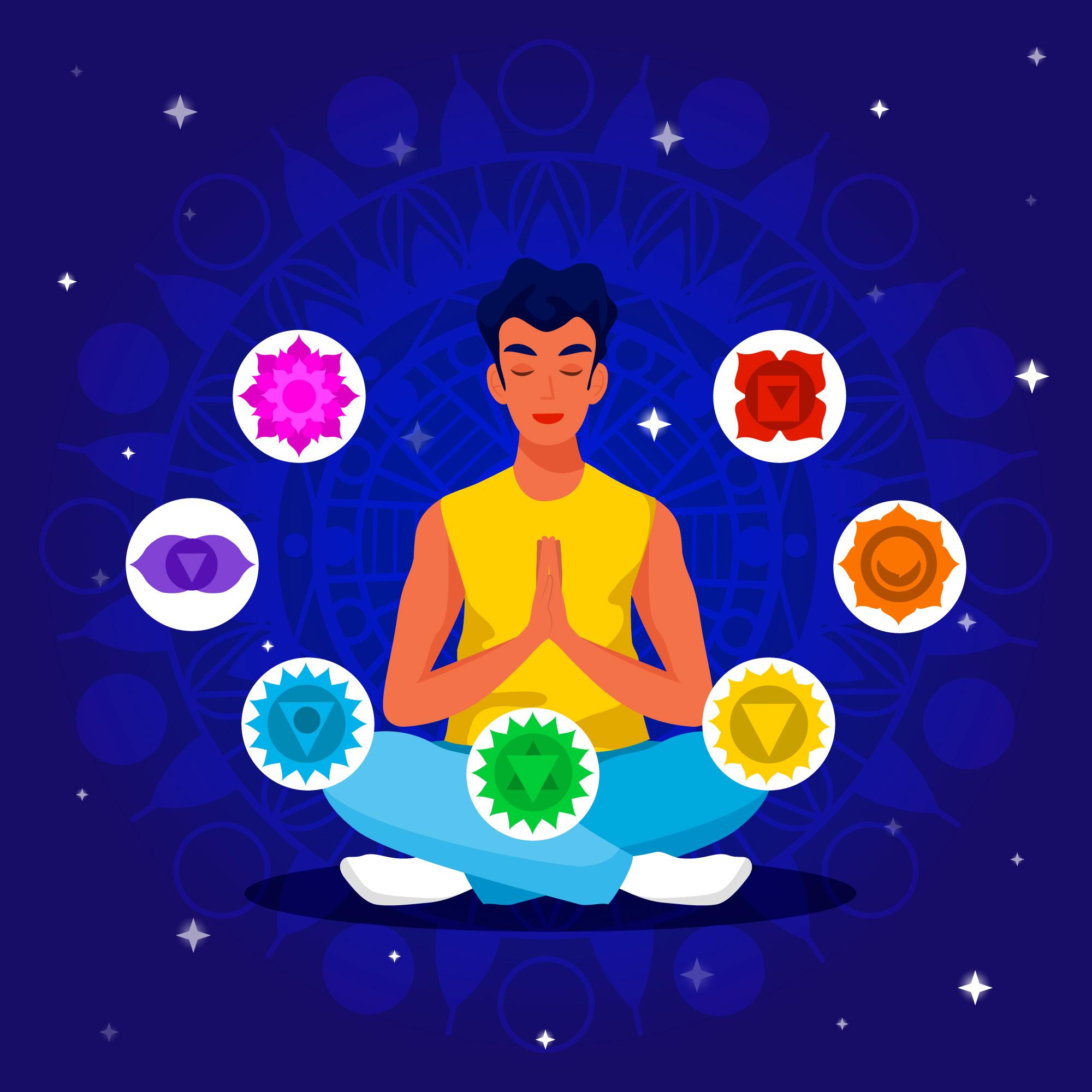 Person practising calm yoga for holistic wellness